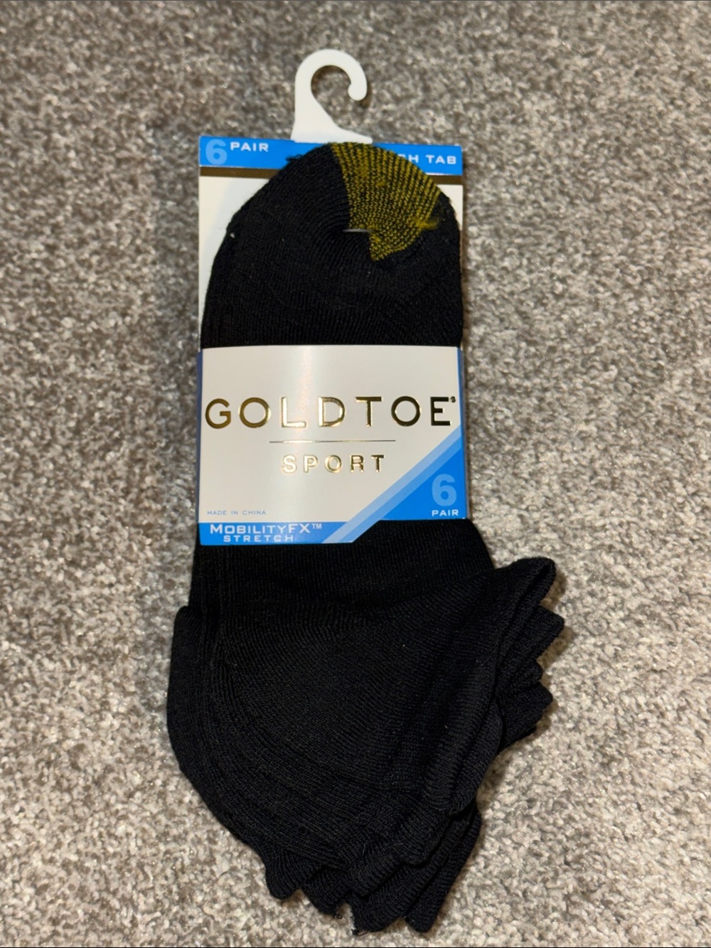 NWT 6-pk Women’s Gold Toe Socks